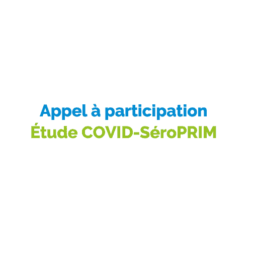 Image Appel participation étude SéroPRIM