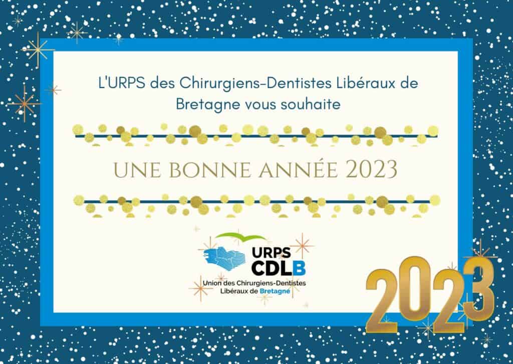 Vœux bonne année 2023 URPS CDLB