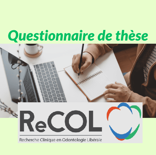 Logo Questionnaire thèse Site + enquête ReCOL