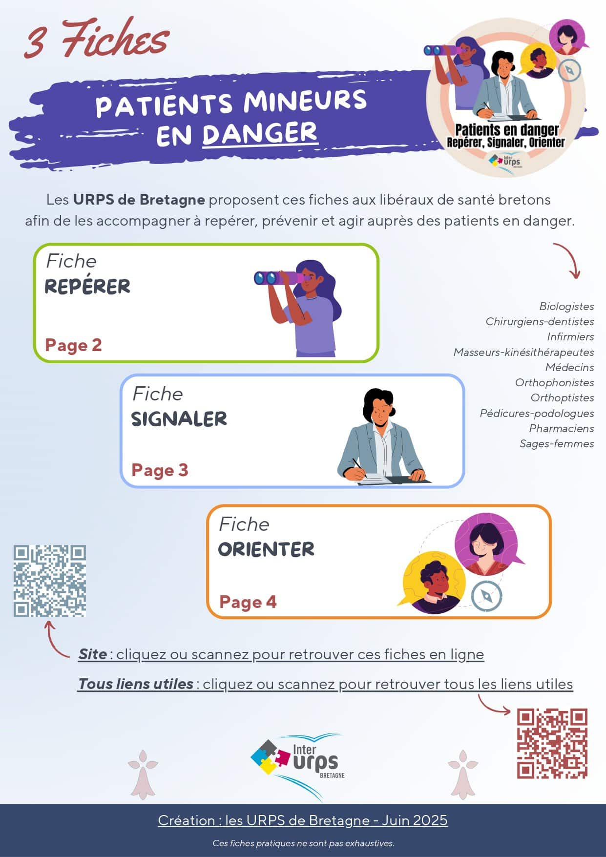 戮 Jeunes patients en danger : repérer, signaler & orienter – URPS CDLB