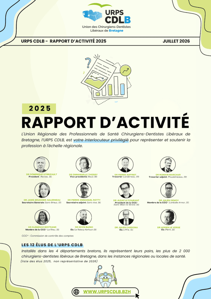 Version cliquable - Rapport d'activité URPS CDLB 2025 - juillet 2026